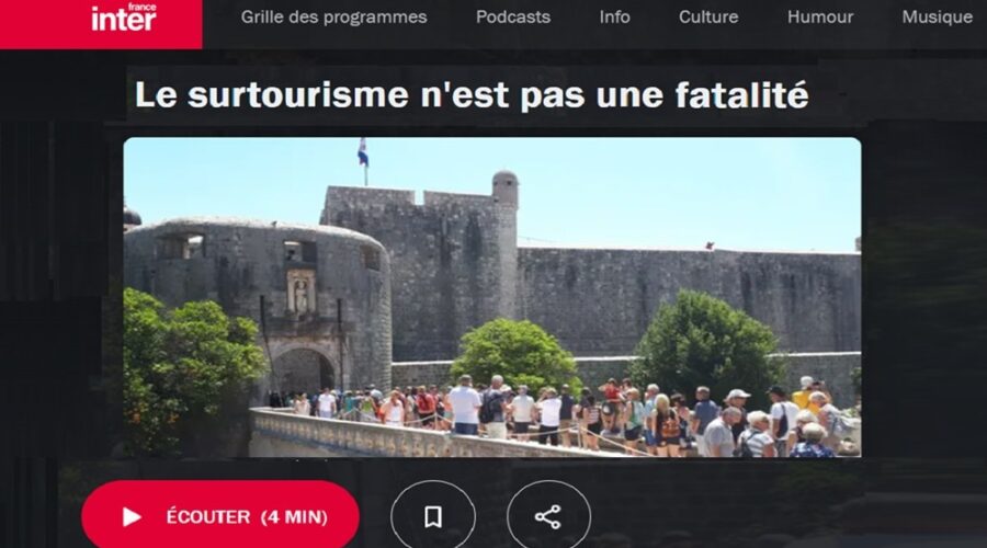 Surtourisme, mythe ou réalité ? La réponse de Linda Lainé sur France Inter (Replay)